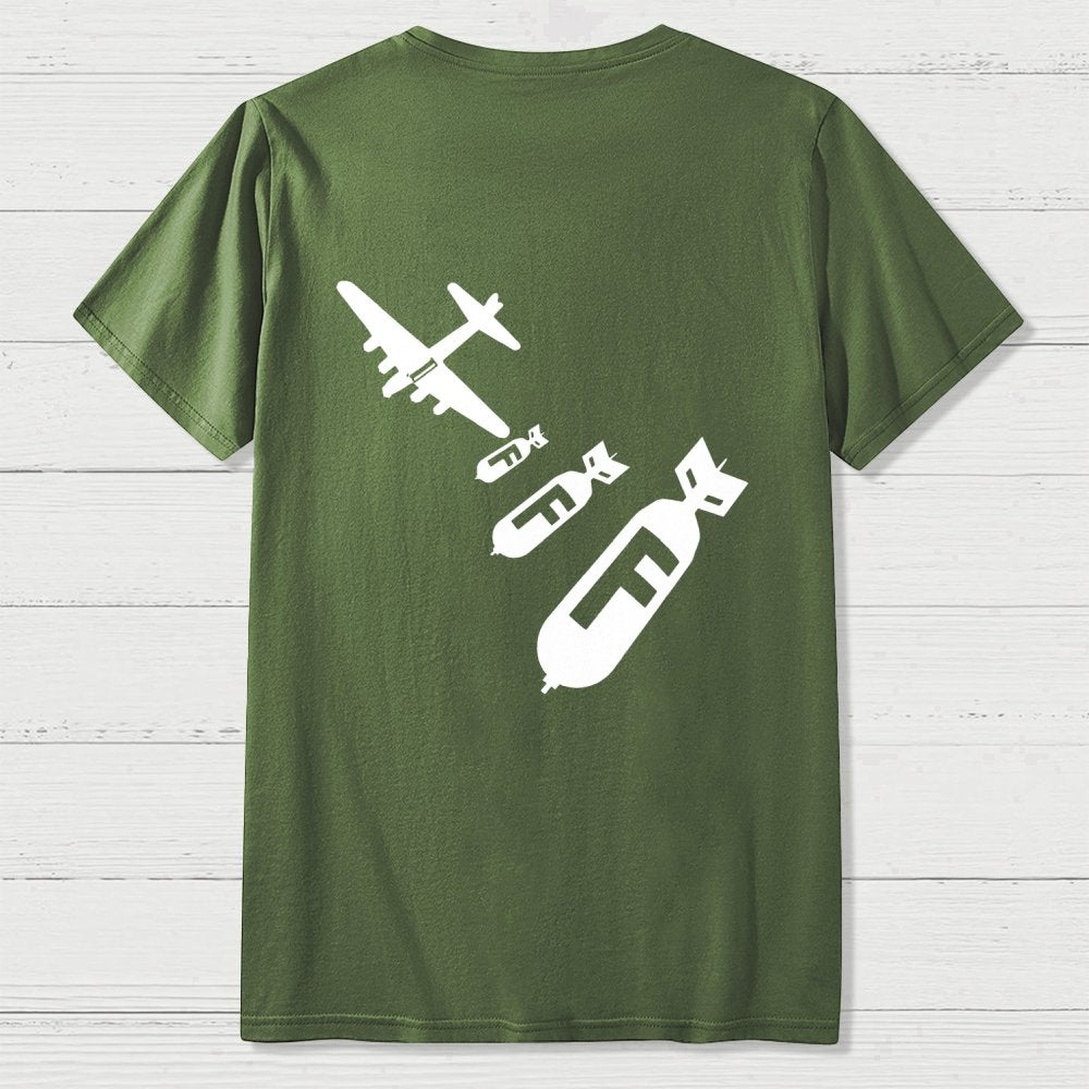 Funny - Dropping F Bombs Front And Back Printing Geek T-Shirt