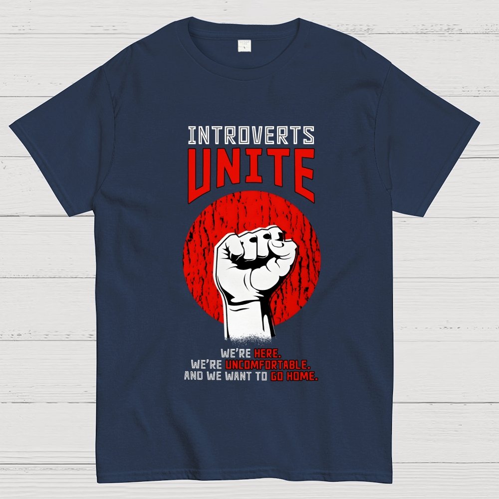 Introverts Unite! Geek T-Shirt