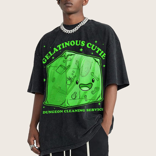 Gelatinous Cute Dungeon Vintage Distressed T-shirt