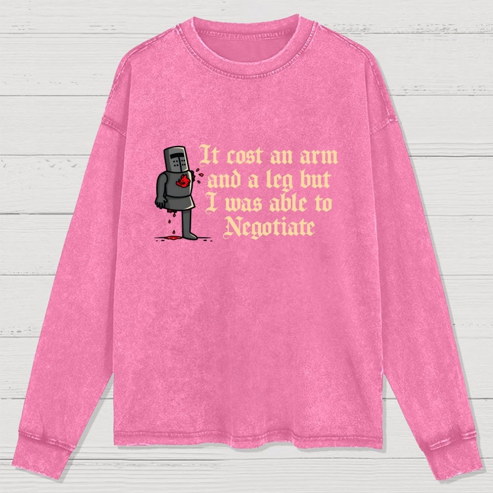 The Negotiation Washed Long Sleeve Tee