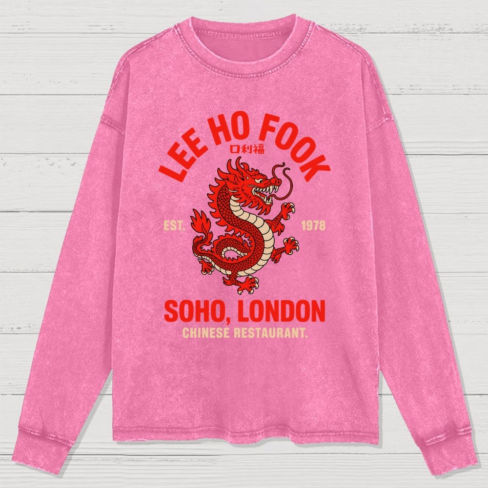 Lee Ho Fooks Washed Long Sleeve Tee