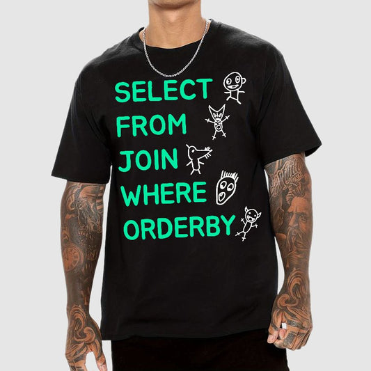 Sql Operators Geek T-Shirt