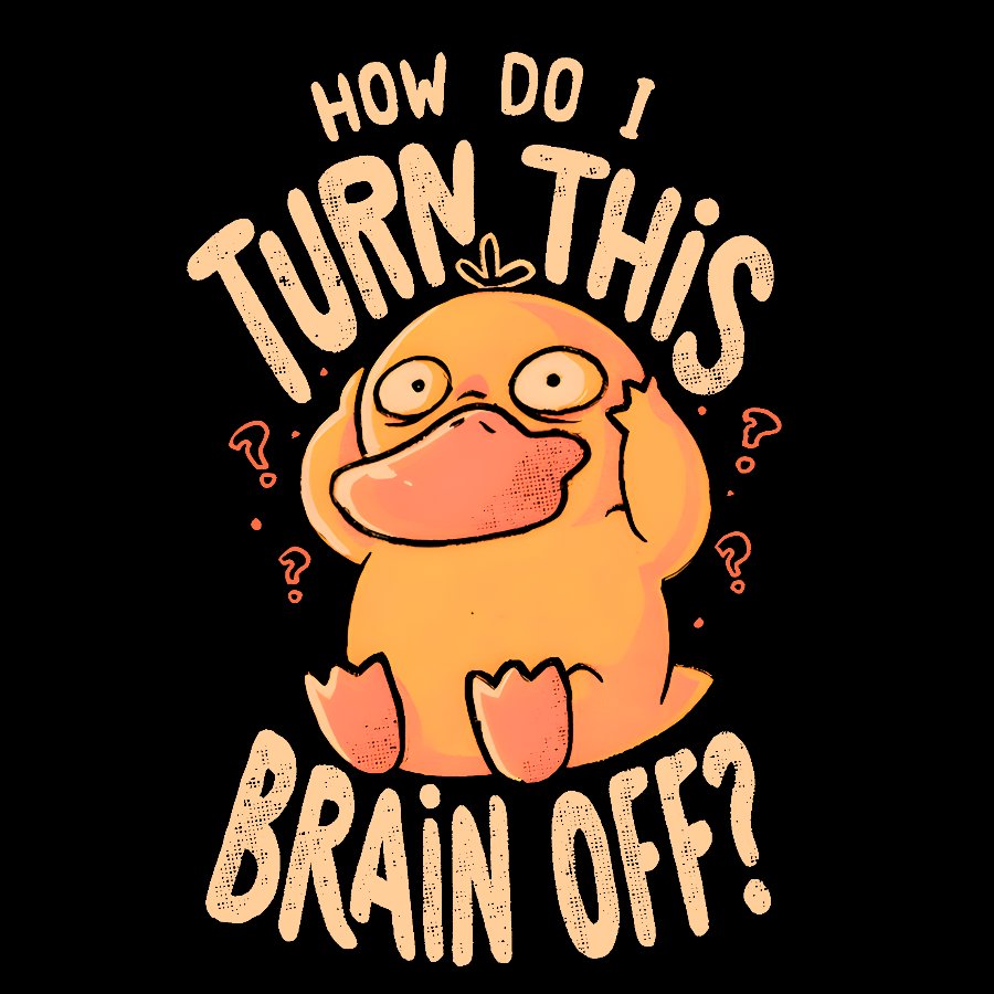 How Do I Turn This Brain Off Geek T-Shirt