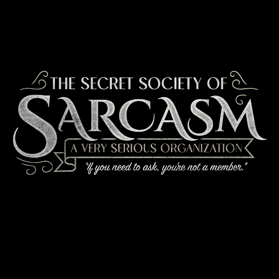 Secret Society of Sarcasm Geek T-Shirt