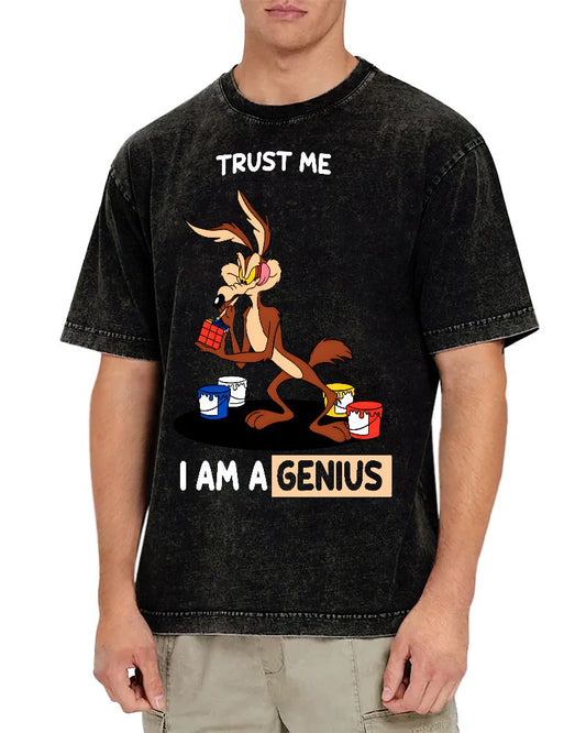 Trust Me I'm A Genius Vintage Distressed T-shirt