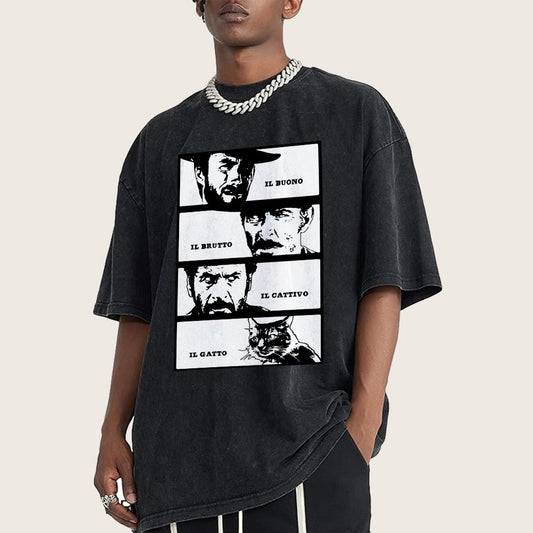 Four Buddies Vintage Distressed T-shirt