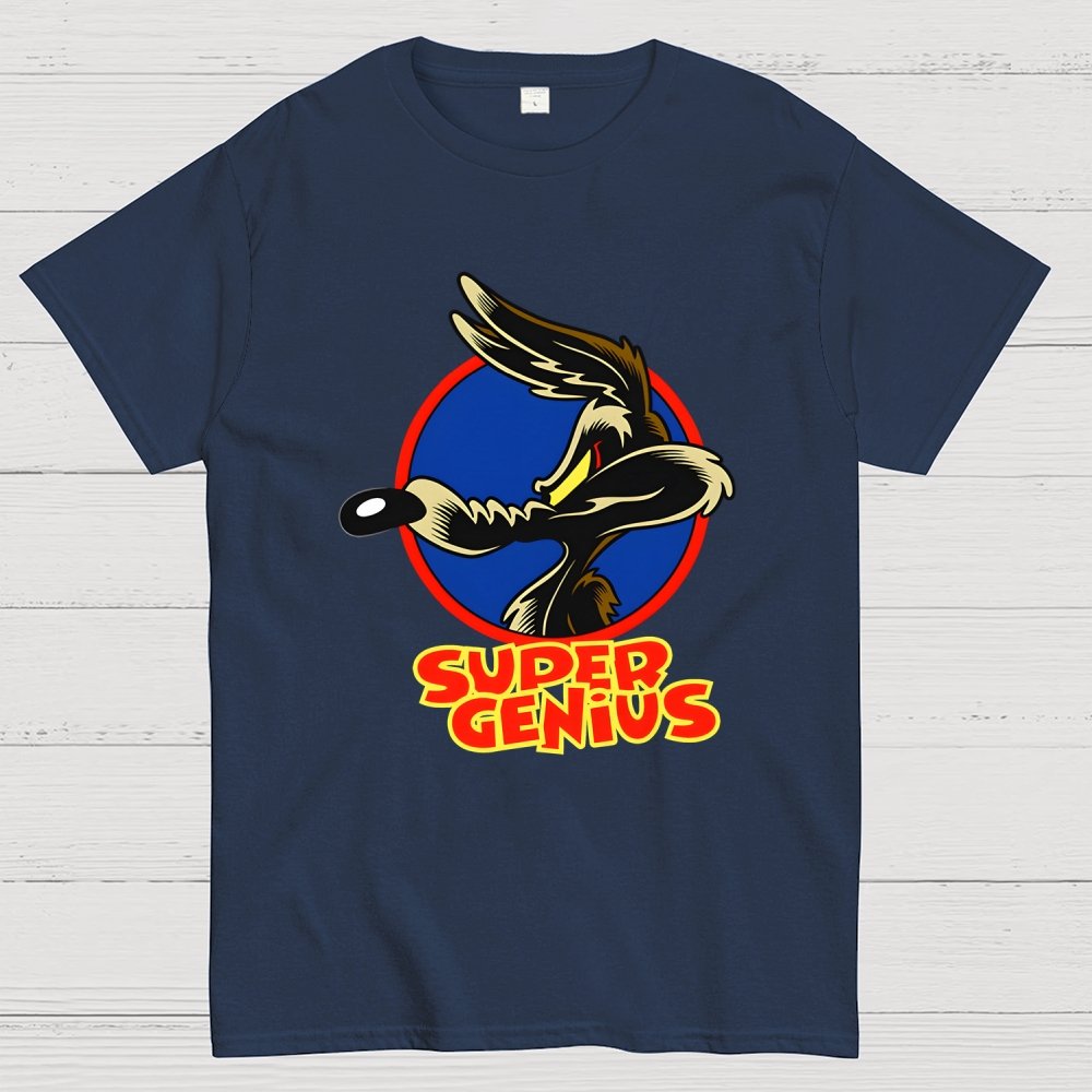 Dick Coyote Super Genius Geek T-Shirt