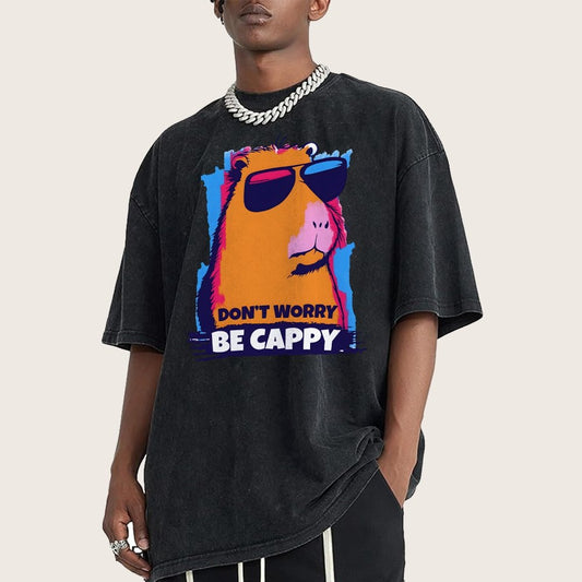 Be Cappy Vintage Distressed T-shirt