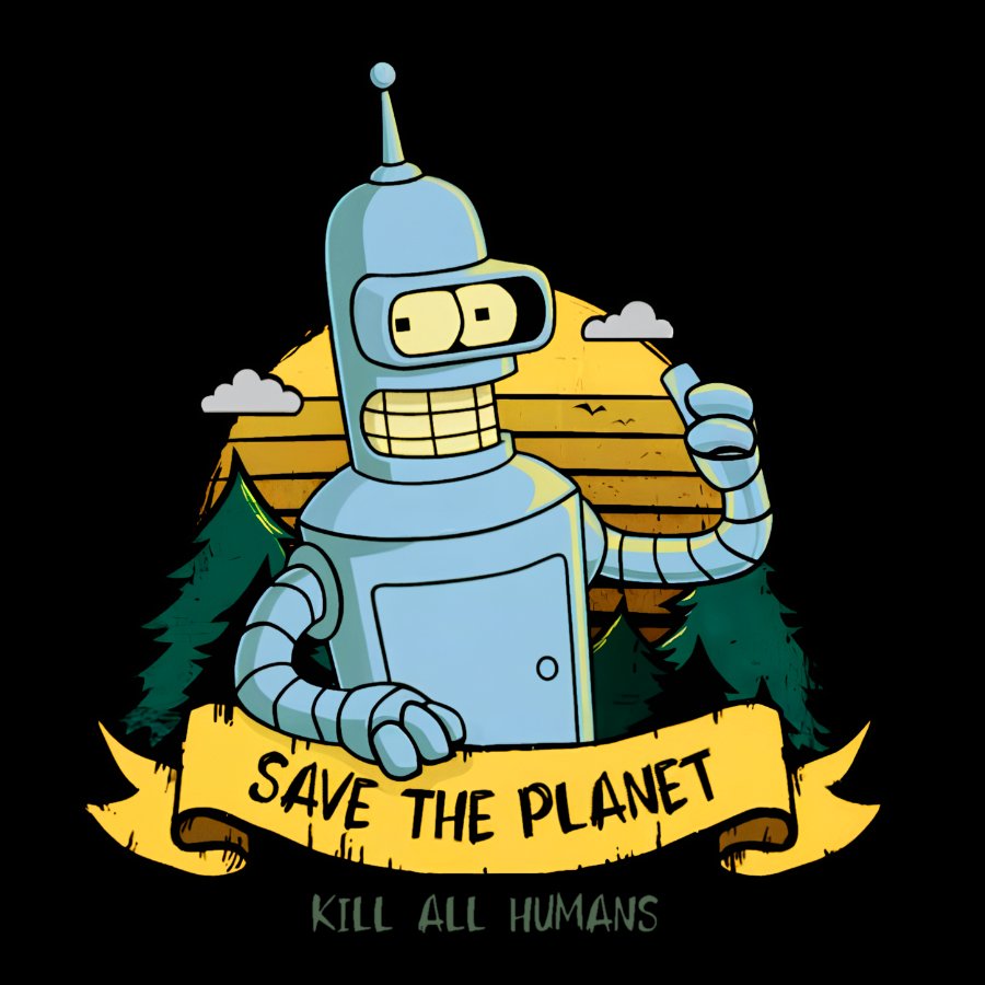 Save The Planet Kill All Humans Geek T-Shirt