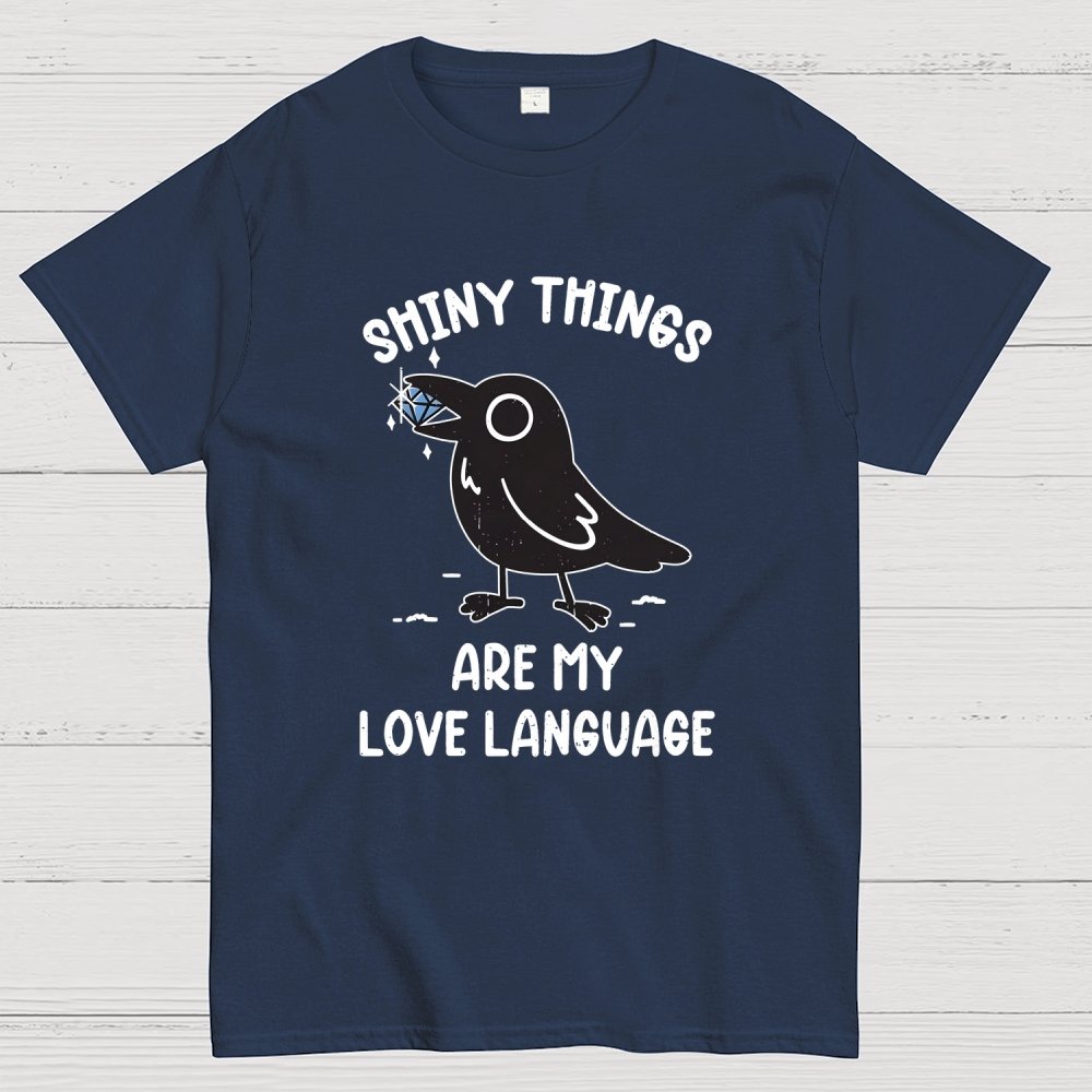 Crow Love Shiny Geek T-Shirt