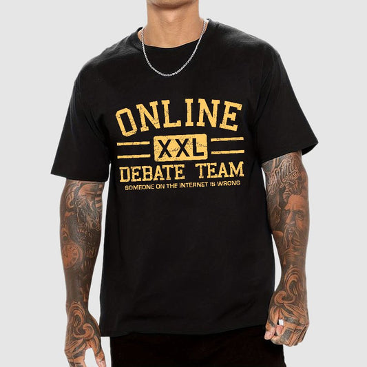 Online Debate Team Geek T-Shirt