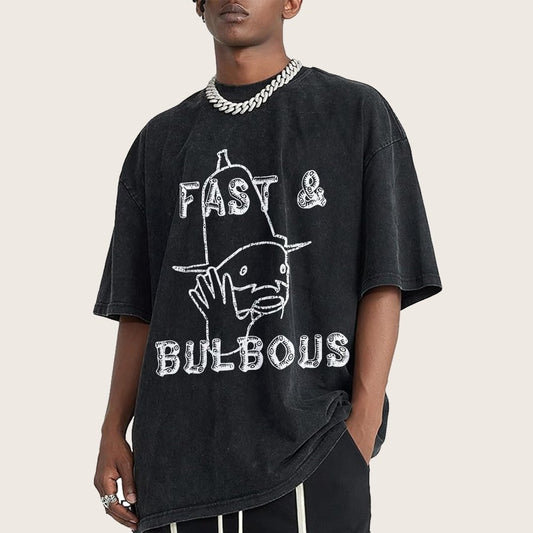 Fast & Bulbous Vintage Distressed T-shirt