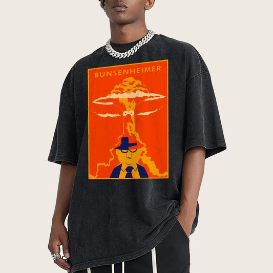Bunsenheimer !Vintage Distressed T-shirt