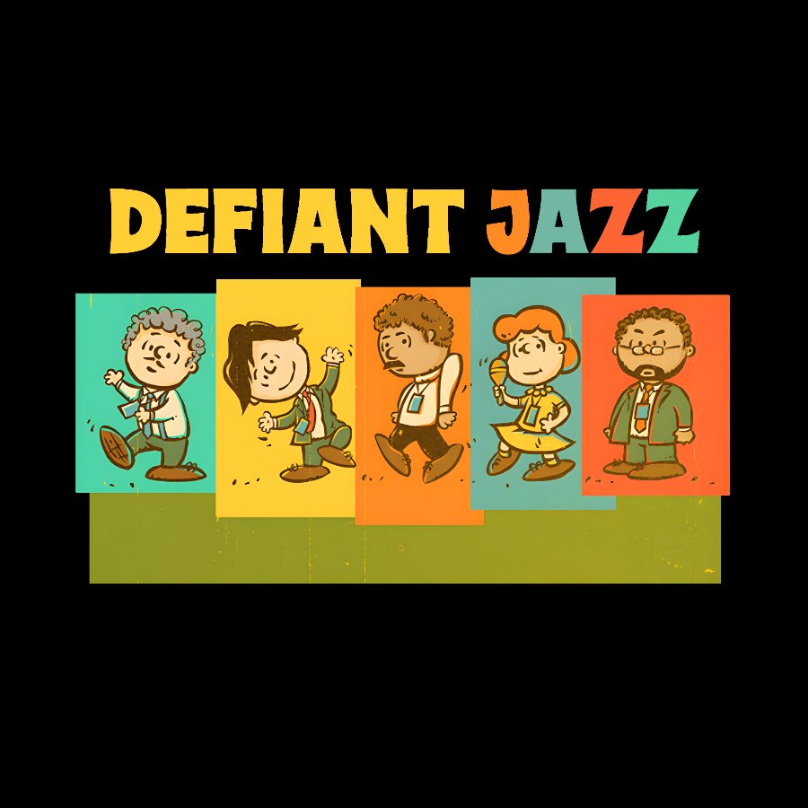 Defiant Jazz Geek T-Shirt
