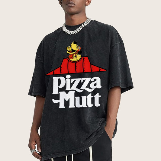 Pizza Mutt Vintage Distressed T-shirt