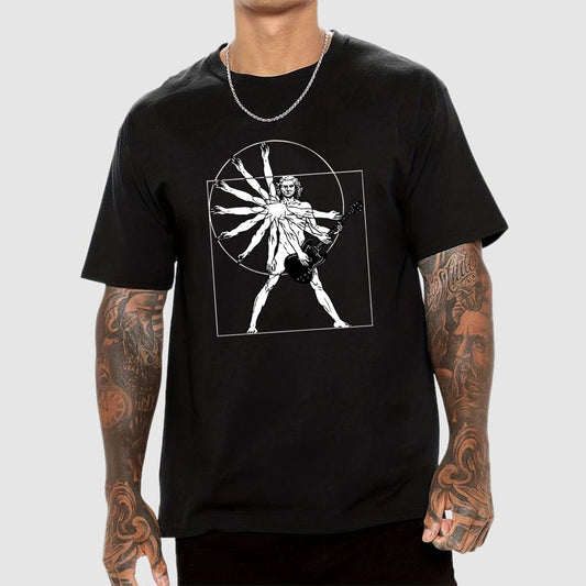 Vitruvian Man Geek T-Shirt