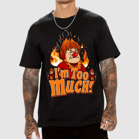 Mysterious Brothers' Christmas Matching I'm Too Much Geek T-Shirt