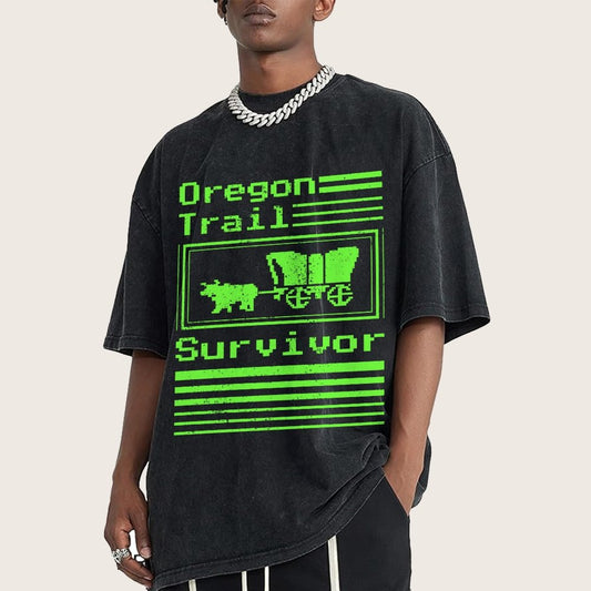 Retro Trail Survivor Vintage Distressed T-shirt