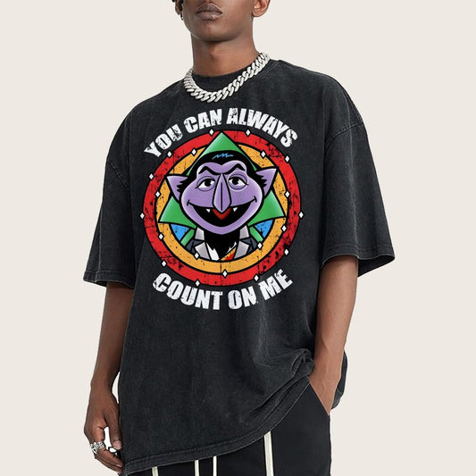 Count On Me Vintage Distressed T-shirt
