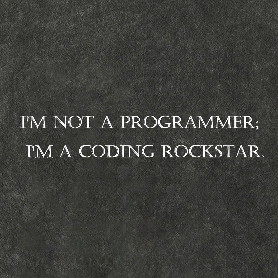 I'm Not A Programmer I'm A Coding Rockstar Nerd Vintage Distressed T-shirt