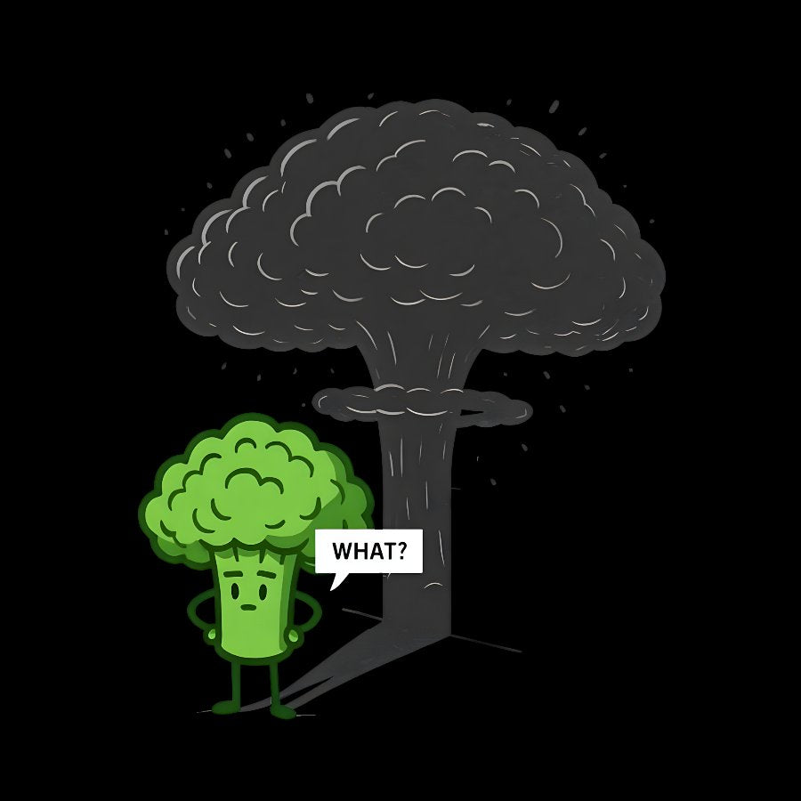 Broccoli Boom Geek T-Shirt