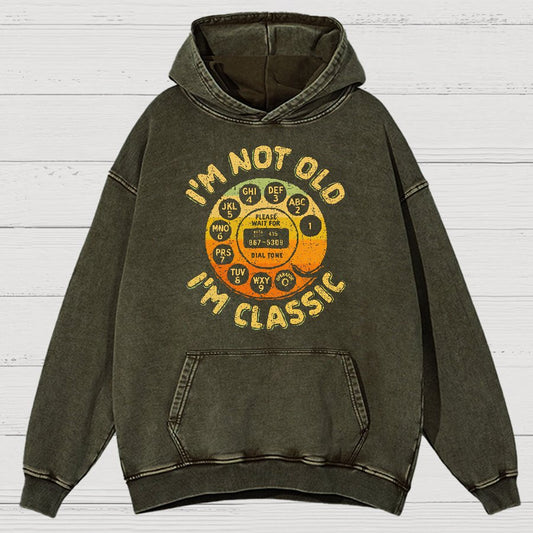 The Classic Communicator Vintage Distressed Hoodie