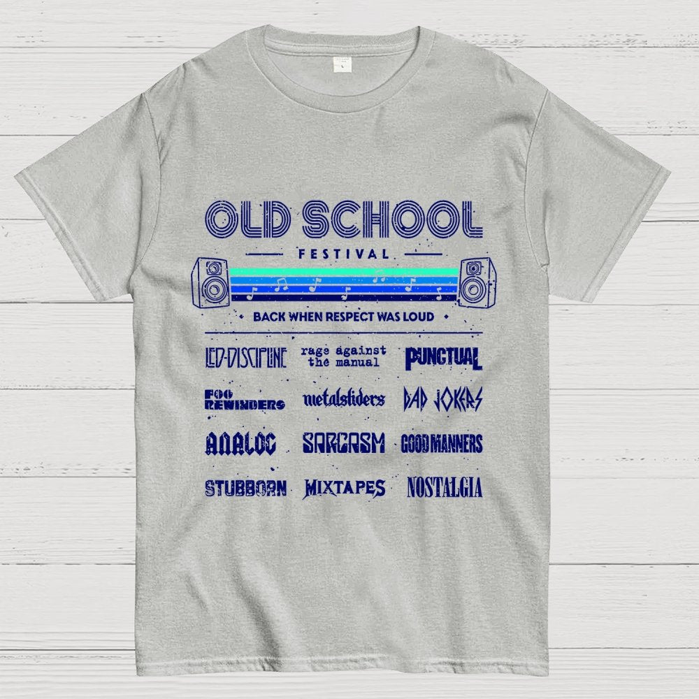 Old School Festival Unisex Geek T-Shirt