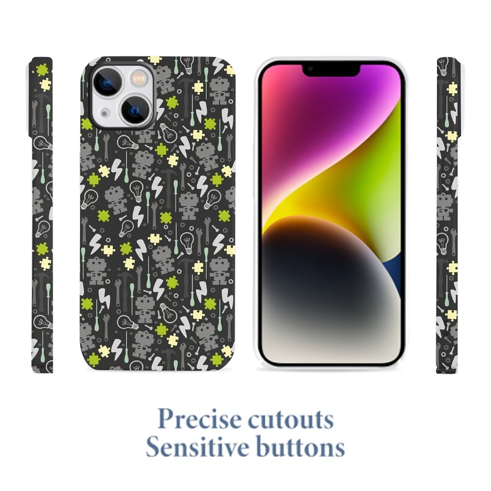 Space Planet Stick Figure Phone Cases