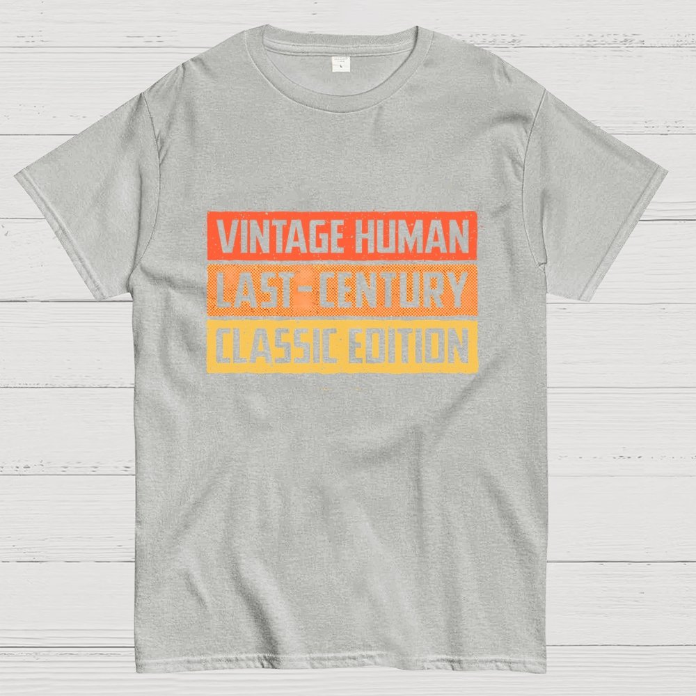 Vintage Human Geek T-Shirt