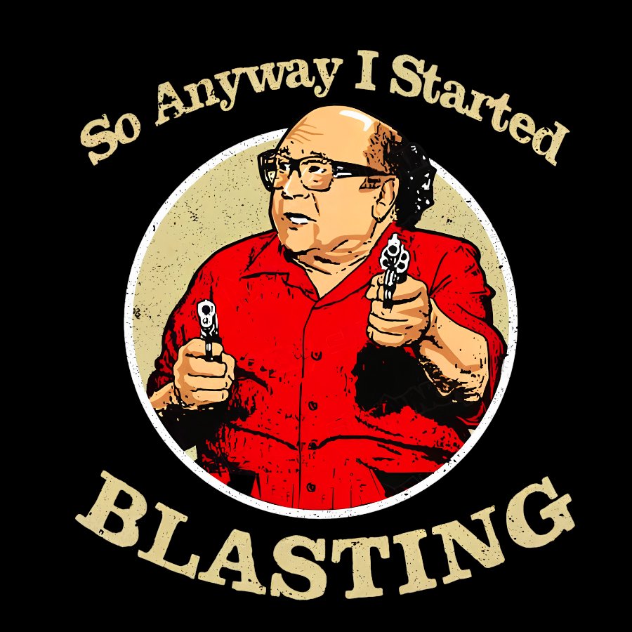 Anyway I Started Blasting Nerdy T-Shirt