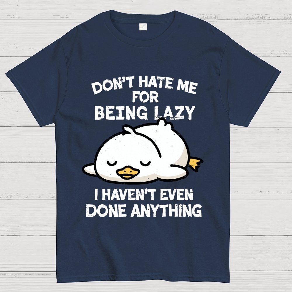Duck Done Nothing Geek T-Shirt