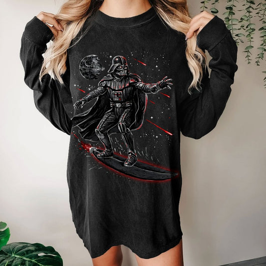 Lord of the swell Washed Long Sleeve Tee