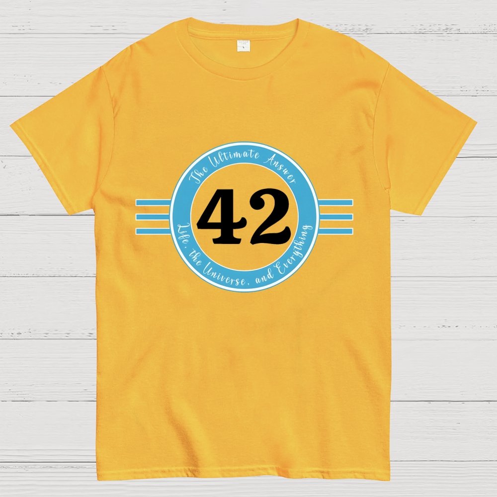42 Meaning of Life Geek T-Shirt