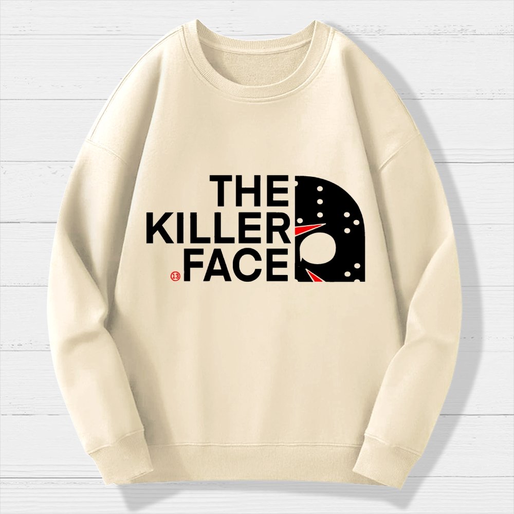 The Killer Face Geek Cotton Sweatshirt