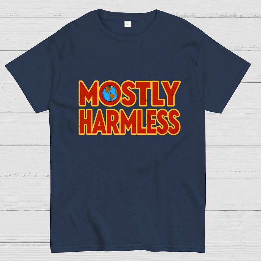 Mostly Harmless Art Print Geek T-Shirt