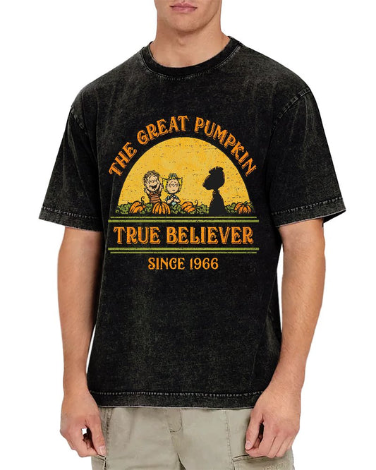 True Believer Since 1966 .Vintage Distressed T-shirt