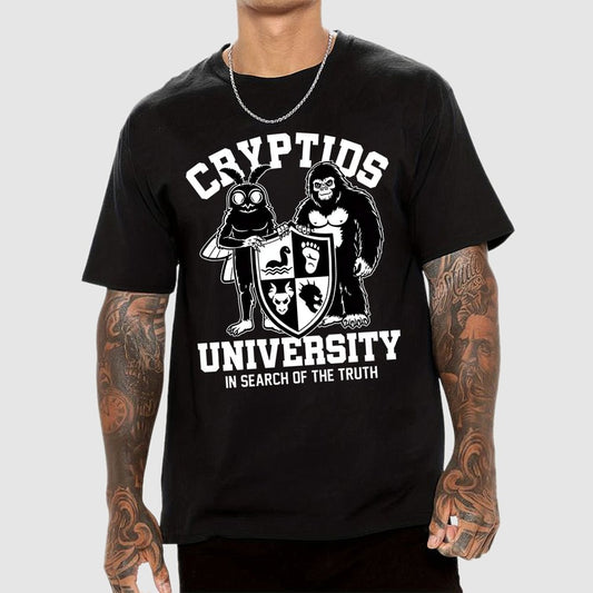 Cryptic University Meme Unisex Geek T-Shirt