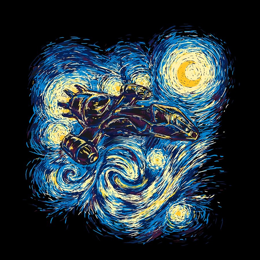 Starry Flight Geek T-Shirt