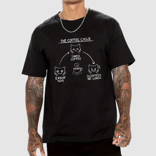 The Coffee Cycle Geek T-Shirt