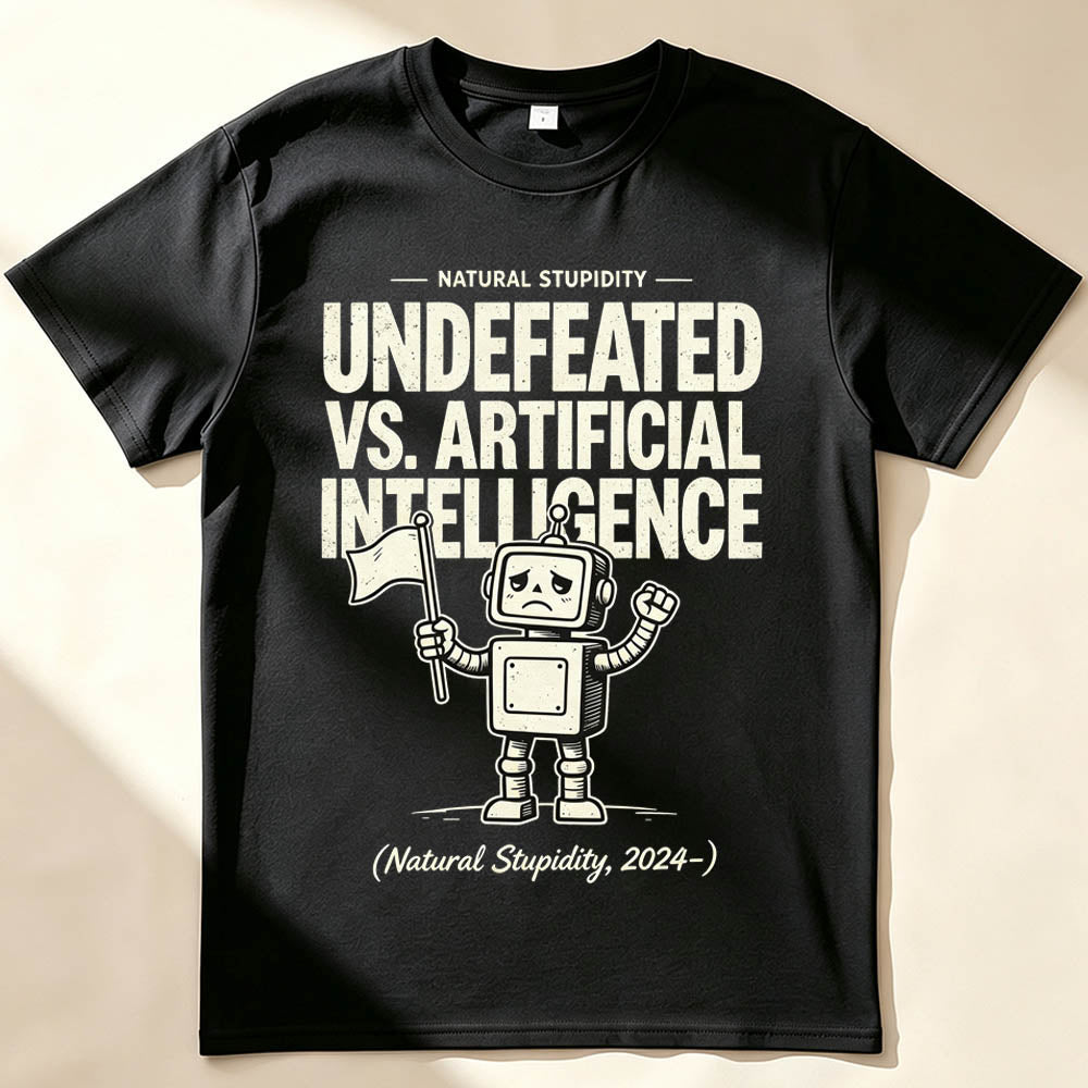 Undefeated vs. Artificial Intelligence T-Shirt