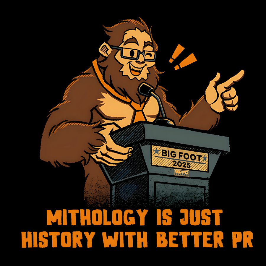 Mythology is just history with better PR Geek T-Shirt
