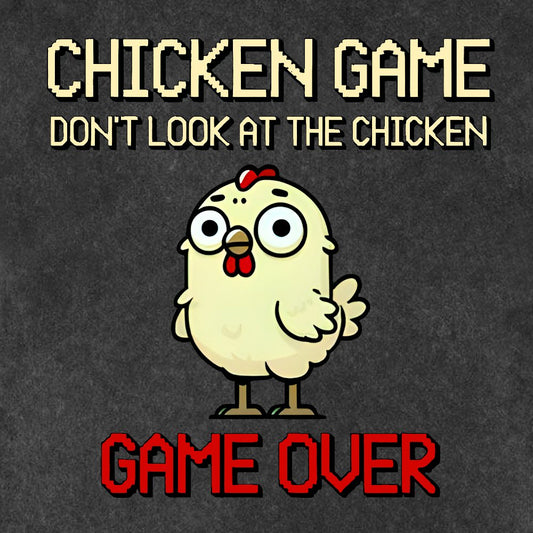 Chicken Game Vintage Washed T-shirt
