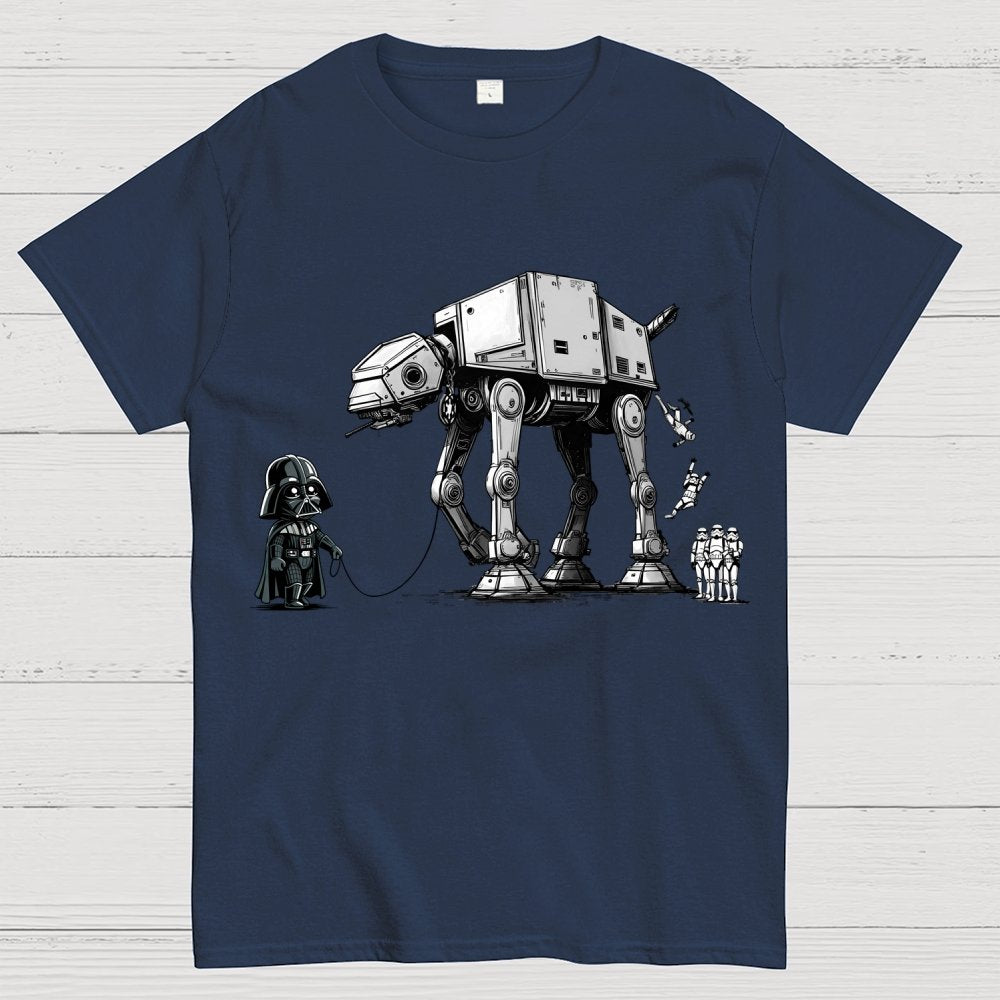 Imperial Robot Dog Poop Geek T-Shirt