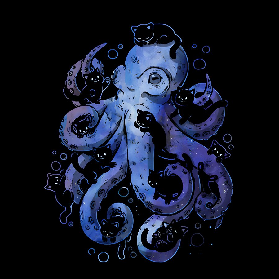 Octopurr Geek T-Shirt