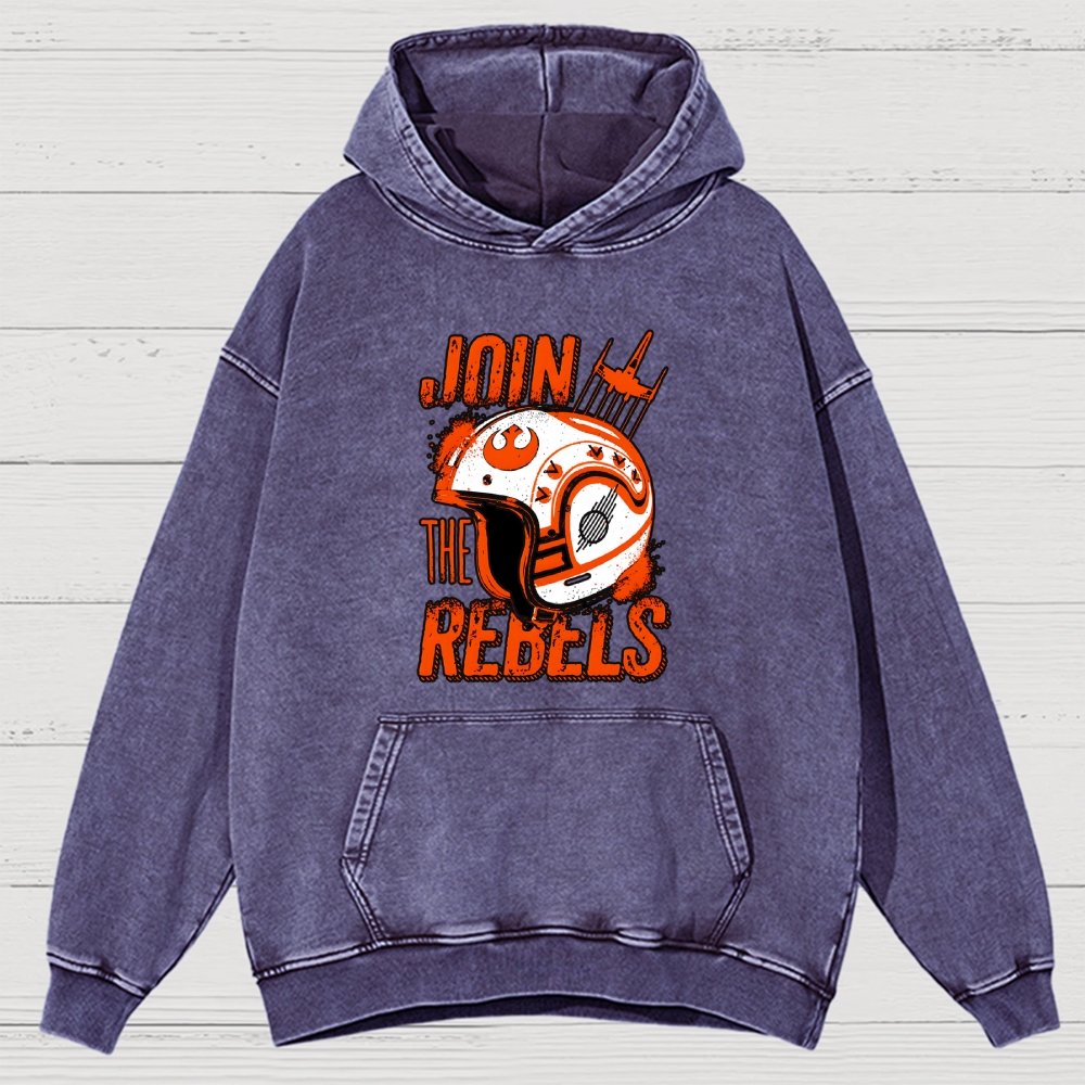 You Must Join Vintage Distressed Hoodie