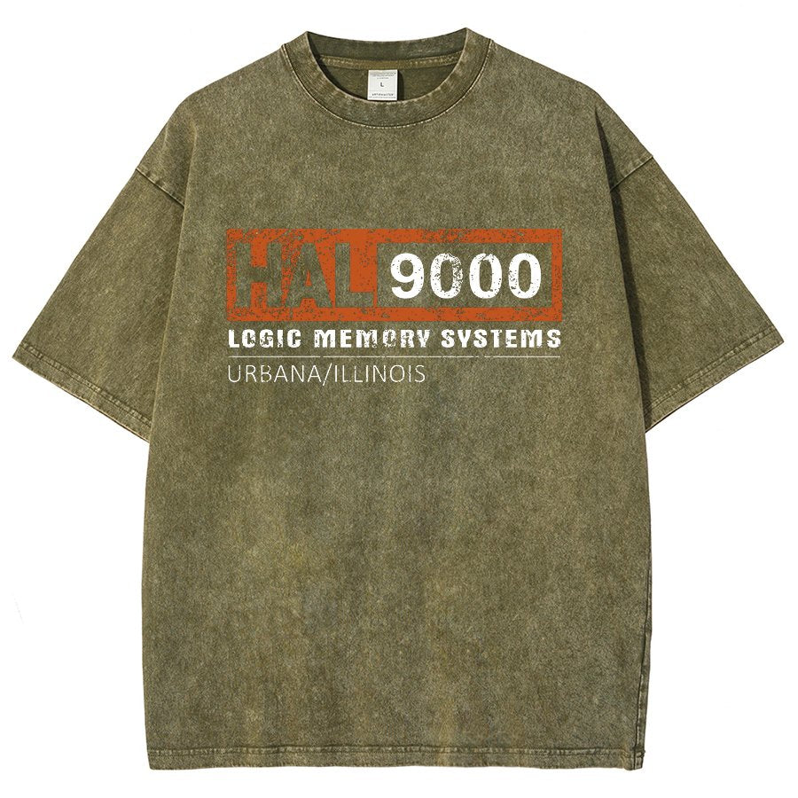 HAL 9000 Vintage Distressed T-shirt