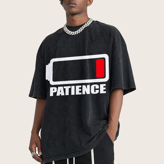 Out of Patience Vintage Distressed T-shirt
