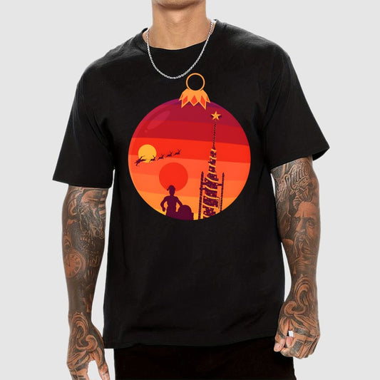 Christmas, Distant Realm Geek T-Shirt