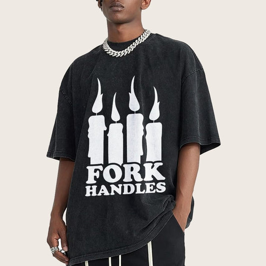 Or Is It Fork Handles? Vintage Distressed T-shirt