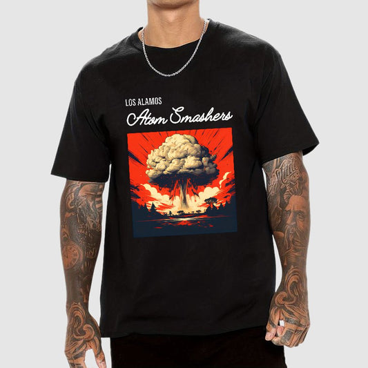 Los Alamos Atom Smashers Geeky T-Shirt